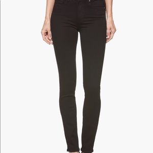 PAIGE Huxton Ultra Skinny Black Jeans